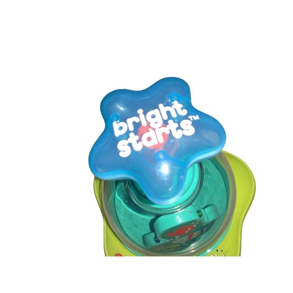 Kids II Bright Stars Press & Glow Spinning Musical Top with Light - Picture 2 of 6